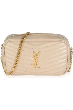 Saint Laurent Pre-owned, Dame, , ONE SIZE, Uld, Pre-owned Laeder saint-laurent-tasker