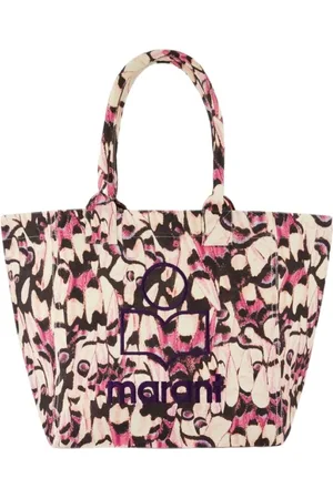 Isabel Marant Taske, Dame, Flerfarvet, ONE SIZE, Bomuld, Rosa Bomuld Shopping Taske