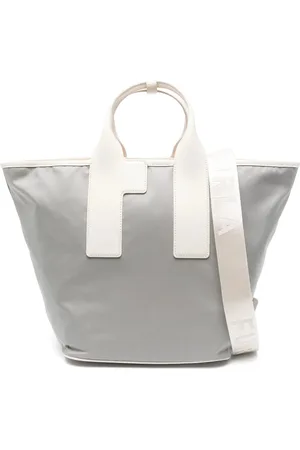 Furla Taske, Dame, Grå, ONE SIZE, Uld, Letvægts Ballerina Stil Skuldertaske