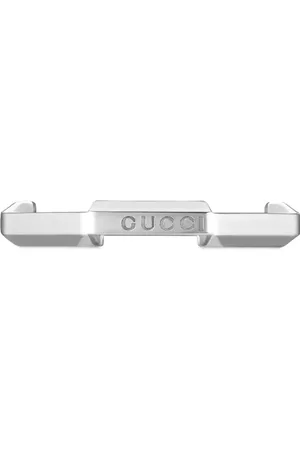 Gucci Tilbehør, Dame, Hvid, 54 MM, Uld, Ybc662194003 - 18 kt hvidguld - Link to Love ring