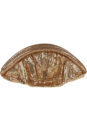 Paco rabanne Taske, Dame, Gul, ONE SIZE, Metal Clutch Taske til Kvinder