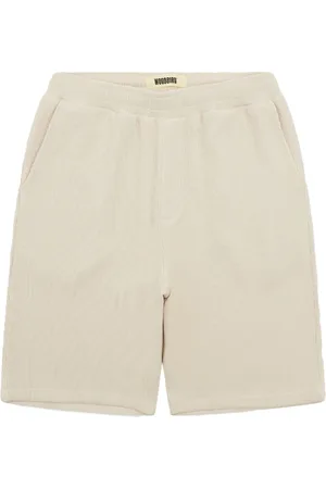Woodbird Shorts, Herre, , L, Polyester, Plisserede shorts med justerbare snore