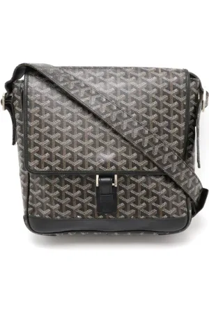 GOYARD Pre-owned, Dame, Sort, ONE SIZE, Uld, Pre-owned Canvas skuldertasker