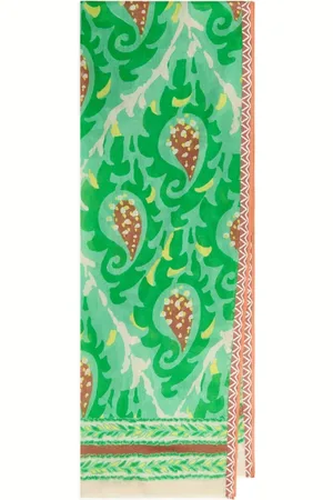 Maliparmi Tilbehør, Dame, Grøn, ONE SIZE, Bomuld, 76X204 Collection Print Pareo