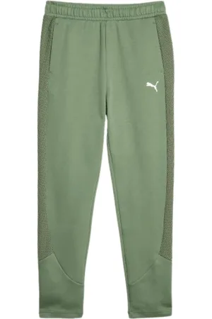PUMA Bukser, Dame, Grøn, S, Uld, elastisk talje performance bukser