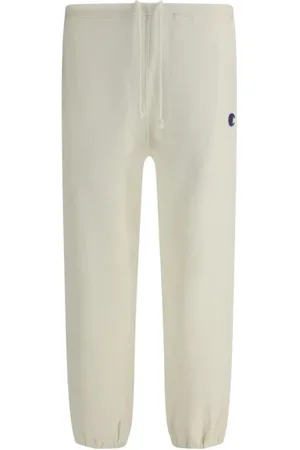 UNDERCOVER Bukser, Herre, , M, Bomuld, Sweatpants med perlebroderi og lynlåslomme