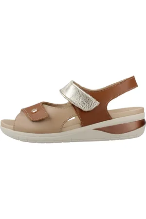 Pitillos Sko, Dame, Flerfarvet, 38 EU, Uld, Stilfulde Flade Sandaler til Kvinder