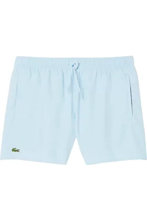 Lacoste Badetøj, Herre, Blå, L, Blå Badeshorts med Krokodillelogo