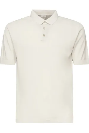 ELEVENTY Top, Herre, , 2XL, Bomuld, Sand Polo T-shirts og Polos