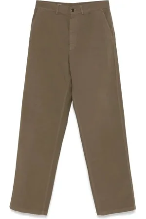 DRIES VAN NOTEN Bukser, Herre, Brun, L, Moderne Brede Benbukser