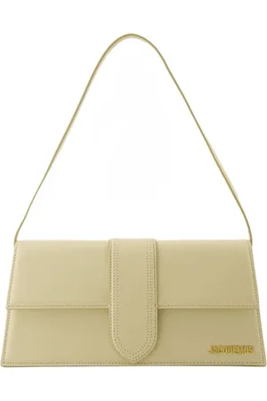 Jacquemus Taske, Dame, , ONE SIZE, Læder, Ivory Læder Crossbody Taske