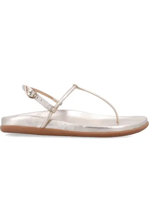 Ancient Greek Sandals Sko, Dame, Grå, 36 EU, Platinum Lukkede Tå Sandaler