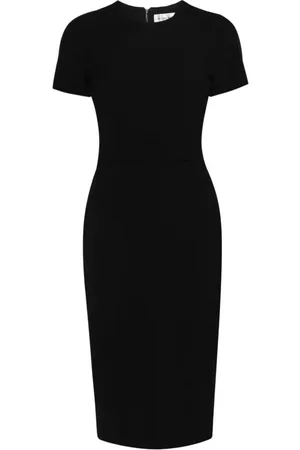Victoria Beckham Kjole, Dame, Sort, XS, Midi Dresses