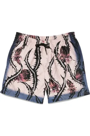 DRIES VAN NOTEN Badetøj, Herre, Flerfarvet, XL, Uld, Stilfuldt badetøj til mænd