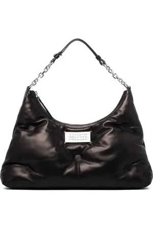 Maison Margiela Taske, Dame, Sort, ONE SIZE, Uld, Glam Slam Skuldertaske i Sort