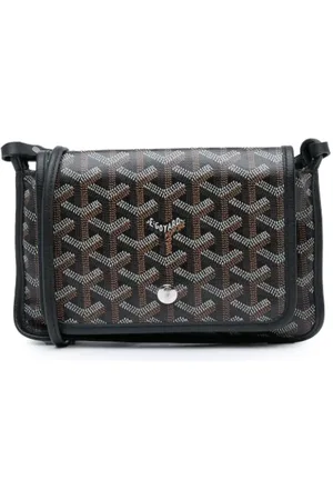 GOYARD Pre-owned, Dame, Sort, ONE SIZE, Uld, Pre-owned Stof crossbody-tasker