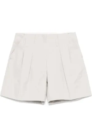 Low Classic Shorts, Dame, Grå, S, Point Turn-Up Shorts