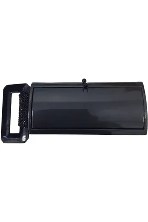 Emporio Armani Pre-owned, Dame, Sort, ONE SIZE, Tyl, Pre-owned Plast clutches