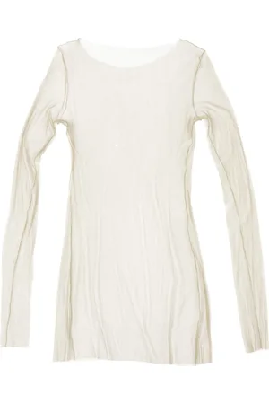 Cortana Top, Dame, , XL, Tyl, t de tul, top elfenben bleg
