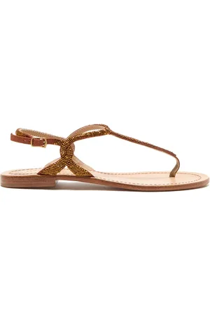 Maliparmi Sko, Dame, Gul, 36 EU, Skær & Perler Sandal
