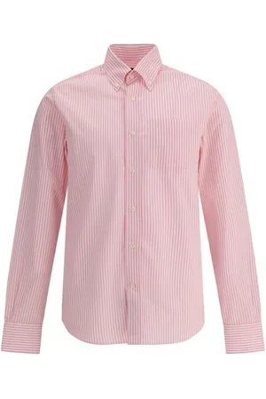 DEPERLU Skjorte, Herre, Flerfarvet, M, Bomuld, Oversized Bomuld T-shirt med Kontrasttryk