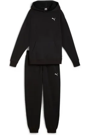 PUMA Sport, Dame, Sort, S, Uld, Hættetrøje og bukser i sort