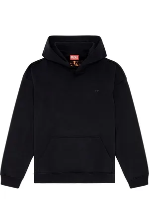 Diesel Sweathshirts & Hoodies, Herre, Sort, XL, Uld, Stilfuldt hættetrøje til mænd