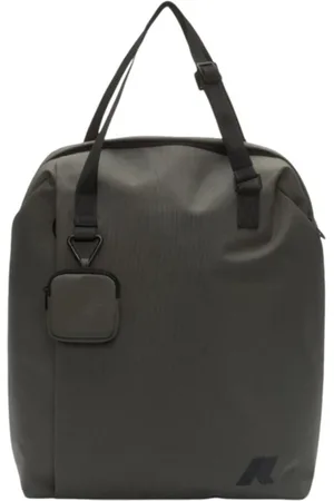 K-Way Taske, Dame, Grøn, ONE SIZE, Nylon, Funktionel Nylon Rygsæk med Flere Lommer