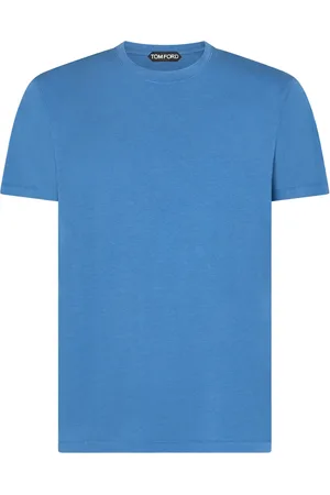 Tom Ford Top, Herre, Blå, M, Bomuld, Klar Blå T-shirts og Polos