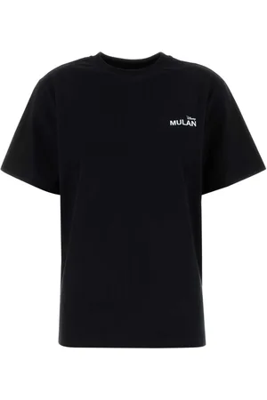 COPERNI Top, Dame, Sort, S, Bomuld, Sort Mulan T-shirt i bomuld