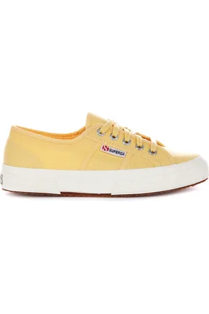 Superga Sko, Herre, , 42 1/2 EU, Uld, Peach Yellow Klassiske Lærredssko