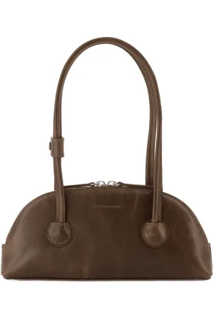 MARGE SHERWOOD Taske, Dame, Brun, ONE SIZE, Uld, Brun læder skuldertaske