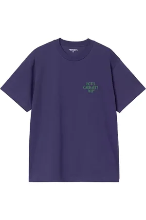 Carhartt Top, Herre, Blå, XL, Bomuld, Hotel Keys Graphic T-Shirt