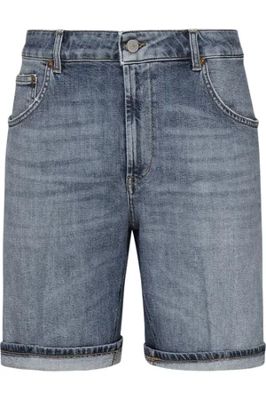 Dondup Shorts, Herre, Blå, W35, Denim, Blå Bermuda Derick Shorts