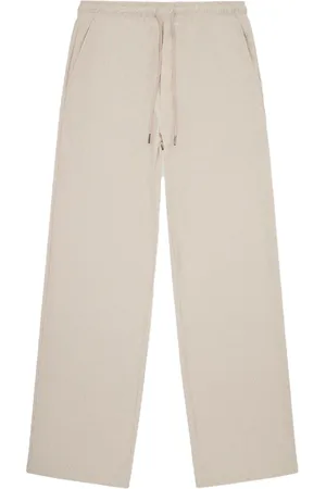 Woodbird Bukser, Herre, , S, Polyester, Plisserede ribbuks med snørelukning