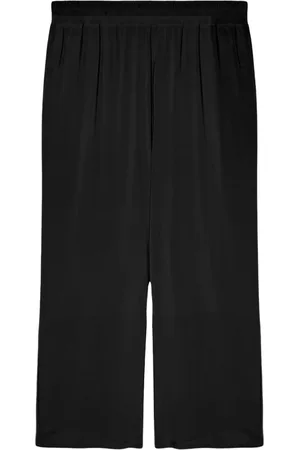 Fiorella rubino Bukser, Dame, Sort, XS, Polyester, Jersey Cropped Bukser