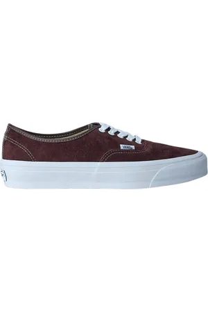 Vans Sko, Herre, Brun, 43 EU, Læder, Autentiske lædersneakers med logodetaljer