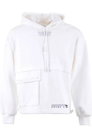 Dolce & Gabbana Sweathshirts & Hoodies, Herre, Hvid, S, Herre hættetrøje