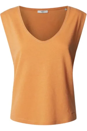 Pepe Jeans Top, Dame, , S, Uld, Vaske V-Hals T-Shirt