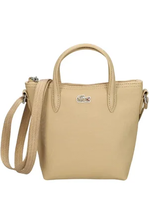 Lacoste Taske, Dame, Brun, ONE SIZE, Kompakt crossbody indkøbstaske