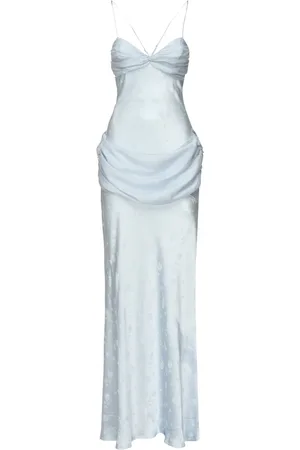 For Love & Lemons Kjole, Dame, Blå, S, Daisy Gown Kjoler