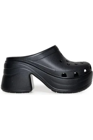 Crocs Sko, Dame, Sort, 38 EU, Sandaler med 10 cm hæl til kvinder