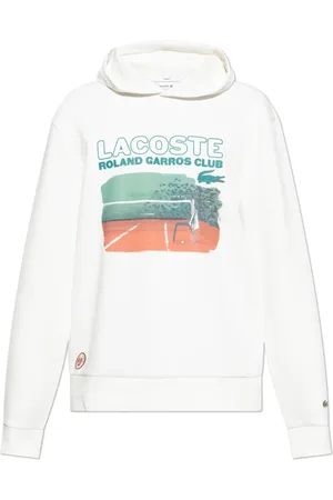 Lacoste Sweathshirts & Hoodies, Herre, Hvid, L, Bomuld, Sweatshirts & Hoodies