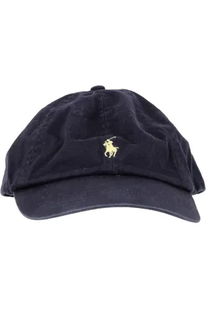 Ralph Lauren Pre-owned, Herre, Blå, ONE SIZE, Bomuld, Pre-owned Bomuld hatte