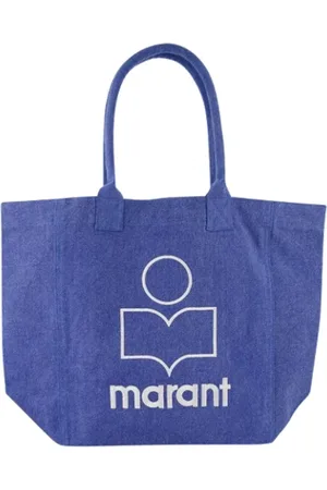 Isabel Marant Taske, Dame, Blå, ONE SIZE, Bomuld, Bomuld hndtasker