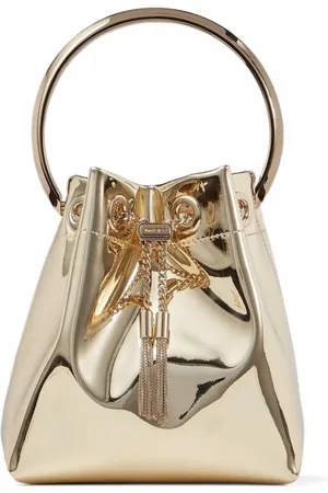 Jimmy Choo Taske, Dame, Gul, ONE SIZE, Uld, Bon Bon Bucket Bag
