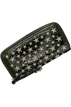 Jimmy Choo Pre-owned, Dame, Sort, ONE SIZE, Tyl, Pre-owned Laeder punge