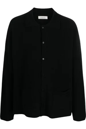 LANEUS Strik, Herre, Sort, L, Herre Polo Skjorte