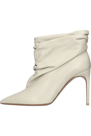 MALONE SOULIERS Sko, Dame, , 37 EU, Læder, Støvler Creme