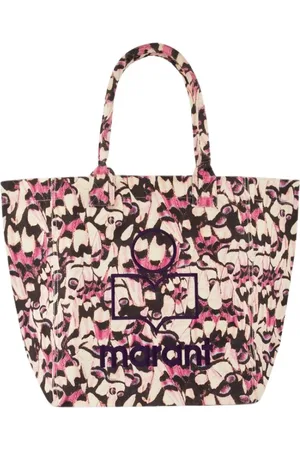 Isabel Marant Taske, Dame, Flerfarvet, ONE SIZE, Bomuld, Rosa Bomuld Skuldertaske